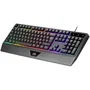 Mars Gaming MK124 Teclado Gaming Semimecánico Negro y Blanco